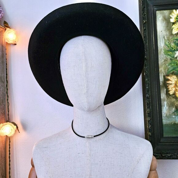 Tiffany & Co. Jewelry - Vintage Tiffany & Co. Paloma Picasso Groove Rubber Black Rubber Suffer Necklace